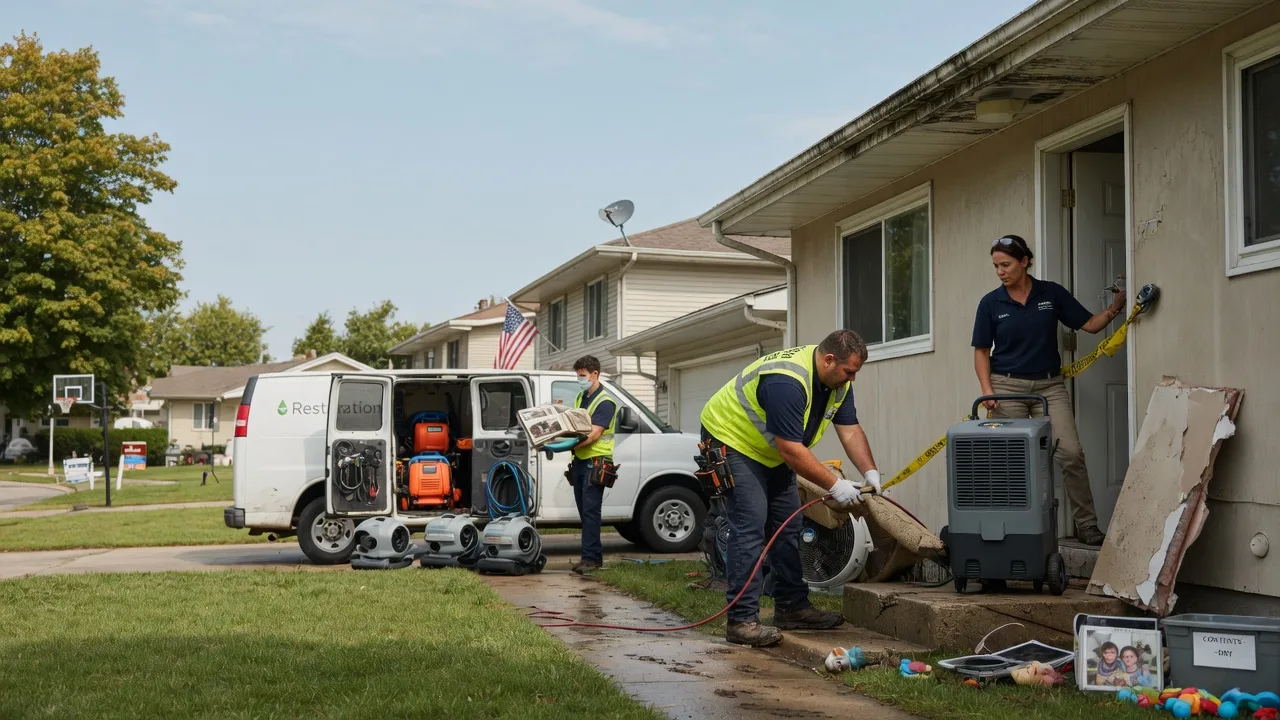 Water Damage Restoration in Carleton, MI near me